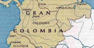 Mapa de la Gran Colombia