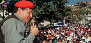 Hugo Chávez en campaña 1998