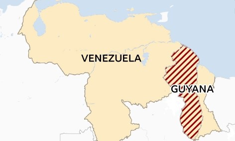 Problemas fronterizos de Venezuela con Guyana