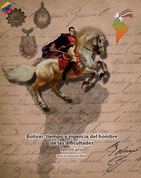Libro de historia de Venezuela 3er año Colección Bicentenario