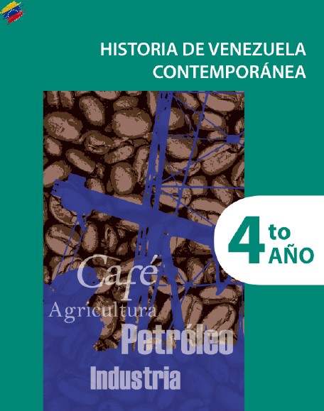 Libro de historia de Venezuela 4to año Colección Bicentenario