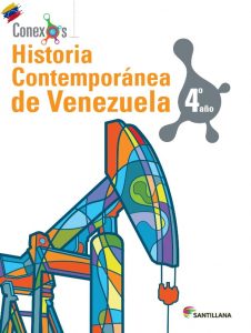 Libro de historia de Venezuela 4to año Santillana Conexos